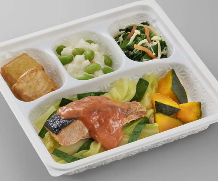 鮭(サケ）の豆乳チゲ