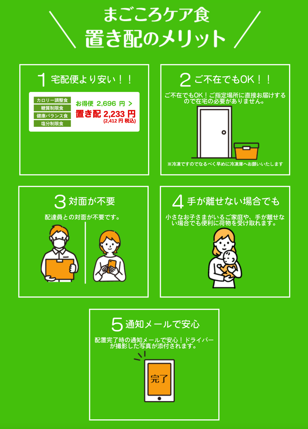 置き配のメリット